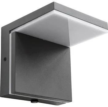 Venkovní osvětlení LED Venkovní nástěnné svítidlo LASSAN LED/8W/230V 3000K IP54 antracit