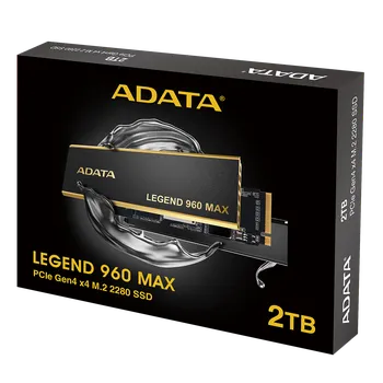SSD disk ADATA LEGEND 960 MAX/2TB/SSD/M.2 NVMe/Černá/Heatsink/5R