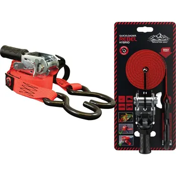 Upínací popruh Quickloader Popruh dvoudílný s ráčnou a magnetem Hybrid 800 kg 5m x 25 mm