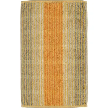 Ručník Cawo, Ručník Cashmere s pruhy 30 x 50 cm světle oranžový - Formadore