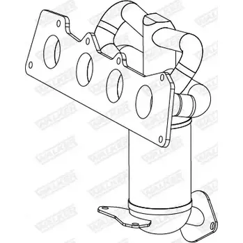 Katalyzátor WALKER Katalyzátor WA 28843 + DOPRAVA ZDARMA!