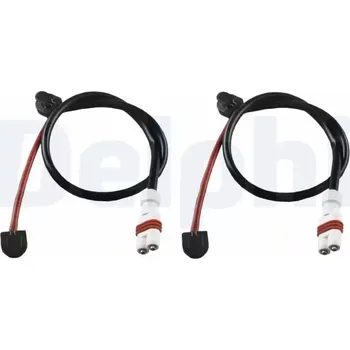 Brzdová destička DELPHI Výstražný kontakt opotřebení obložení DF LZ0360