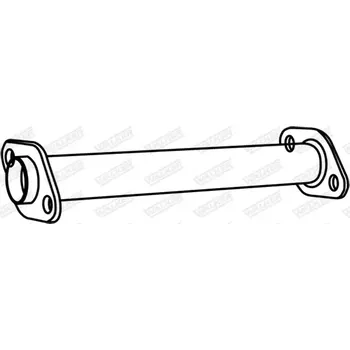 Výfuková trubka WALKER Výfuková trubka WA 17629