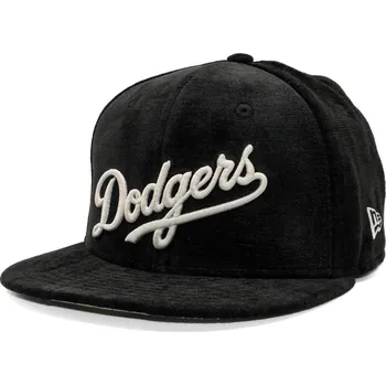 Módní doplněk Kšiltovka New Era - "MLB 59FIFTY Day - Velour" - LA Dodgers - Black velikosti fitted caps 6 7/8 (54.9 cm)
