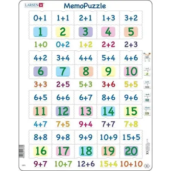 Puzzle Sčítání 0-20