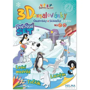 omalovánky 3D omalovánky Polární set