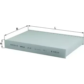 Kabinový filtr MAHLE Filtr - vzduch v interiéru MAO LA 87