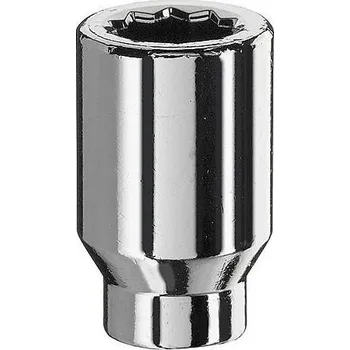 Šroubek na kolo Bimecc Kolová matice hvězdicová s krkem M12x1,25 - kuželová 60° - 35mm - klíč adaptér