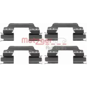 Přislušenství brzdového systému METZGER Sada příslušenství obložení kotoučové brzdy MTG 109-1649