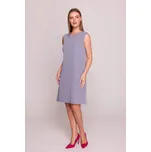 Dámské šaty STYLOVE S408 DOVE GREY XL