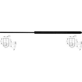 Dveře karosérie Starline Plynová vzpěra 5. dveří - HATCHBACK [07/97-] 28.30.802