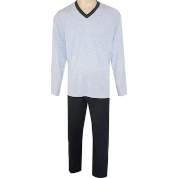 Pánské pyžamo Pánské Pyžamo Dlouhé FOLTÝN PD 156 Velikost: 6XL