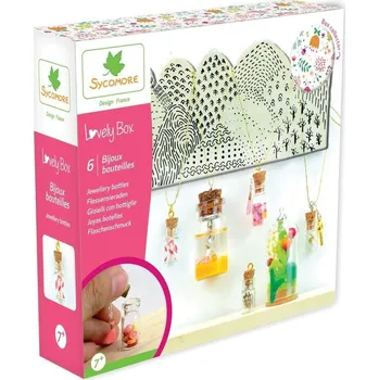 Výtvarná sada Lovely box - šperky z mini lahviček