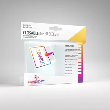 Karetní hra Gamegenic: Closable Inner Sleeves