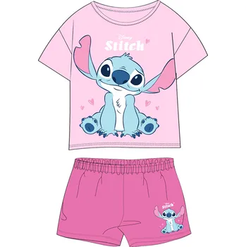 Dívčí pyžamo Lilo & Stitch - licence Dívčí pyžamo - Lilo & Stitch 5204C385W, růžová Barva: Růžová, Velikost: 104