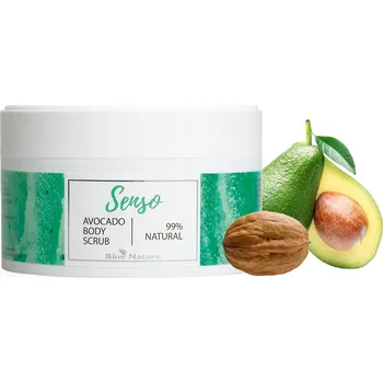Tělový peeling Přírodní tělový peeling Senso – 99 % přírodních složek 250 g