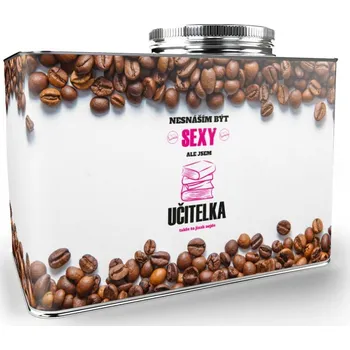 Káva Sablio Dárková káva Nesnáším být sexy, ale jsem učitelka - 250g