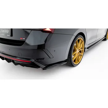 Tuning Zadní boční rozšíření V.7 Skoda Octavia RS Liftback / Combi Mk4 Facelift