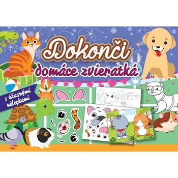 omalovánky Dokonči domáce zvieratká