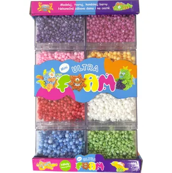 plyšák Ultra Foam 8 pack mix