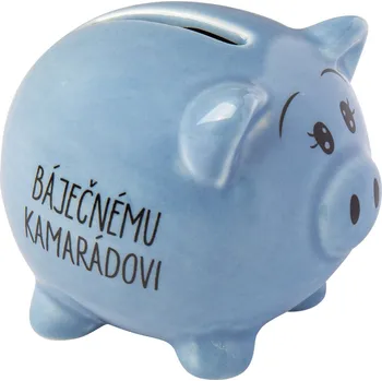 Pokladnička Prasátko - Báječnému kamarádovi