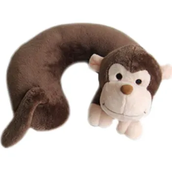 plyšák Plyšový záhlavník - Opička