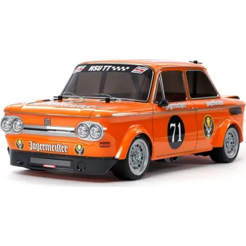 RC model auta Tamiya (51594) Karoserie NSU TT Jagermeister