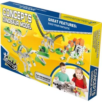 ostatní stavebnice Kovová stavebnice Tyrannosaurus 140 ks