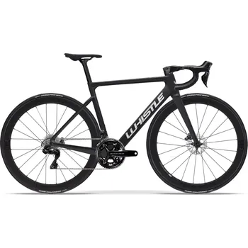 Silniční kolo Whistle VAERO Dura Ace Black/Chrome (ZDARMA Doprava + Dárek)
