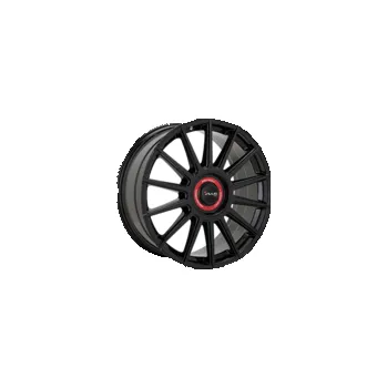 Alu kolo AVUS CERCHI IN LEGA AC-M09 8.5 19 5 112 45 BLACK CAP ROSSO AVUS 8,5x19 5x112 ET45.00 gloss black / red