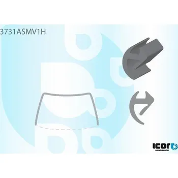 Autosklo PILKINGTON Bauset (lišta) čelního okna AS 3731ASMV1H