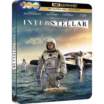 Blu-ray film Interstellar - 4K Ultra HD Blu-ray Steelbook