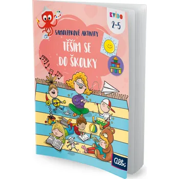 Desková hra Kvído - Samolepkové aktivity - Těším se do školky