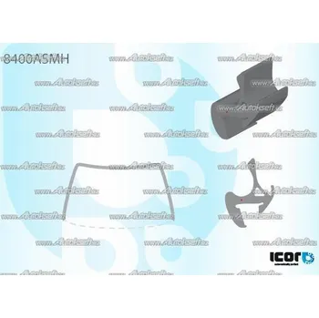 Autosklo PILKINGTON bauset čelního okna AS 8400ASMH