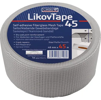 Stavební profil Likov Bandáž tkaninová samolepicí LikovTape 48 mm/153 m