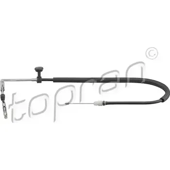 Lanko parkovací brzdy TOPRAN Tažné lanko parkovací brzdy TPR 631 757