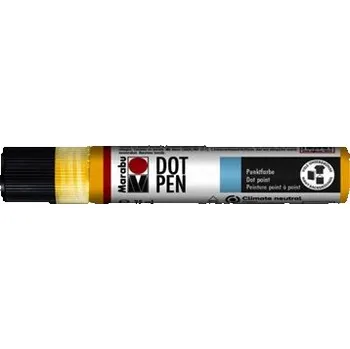 Výtvarná sada Marabu Dot Pen Tekuté perly matné - žlutá 25 ml