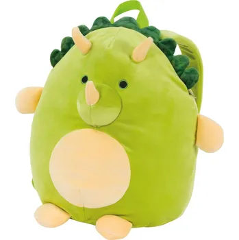 Školní batoh Cozy Noxxiez plyšový batoh 2v1 - Dinosaurus