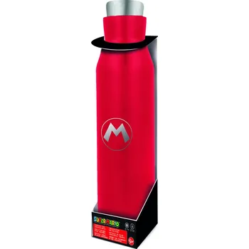 Školní batoh Nerezová termo láhev na pití Diabolo - Super Mario 580 ml