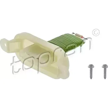 Ventilátor topení a klimatizace TOPRAN Odpor vnitřního tlakového ventilátoru TPR 701 813