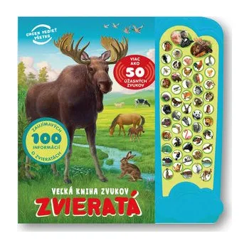 Cizojazyčná kniha Veľká kniha zvukov Zvieratá