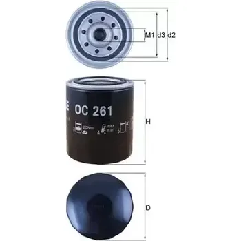 Olejový filtr MAHLE Olejový filtr MAO OC 261