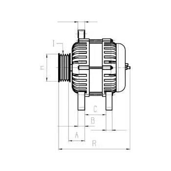 Alternátor HC-Cargo Alternátor HC 116643