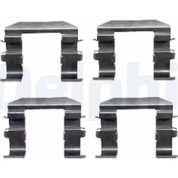 Přislušenství brzdového systému DELPHI Sada příslušenství obložení kotoučové brzdy DF LX0417