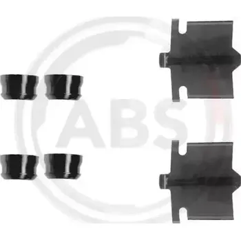 Přislušenství brzdového systému A.B.S. Sada příslušenství obložení kotoučové brzdy ABS 1084Q