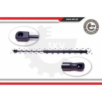 Dveře karosérie ESEN SKV Plynová vzpěra zavazadlového prostoru ESN 52SKV334