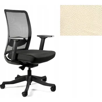 Otočná kancelářská židle Unique bílá