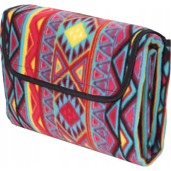 Pikniková deka PIKNIKOVÁ DEKA NA PLÁŽ VODĚODOLNÁ PODLOŽKA SKLÁDACÍ S IZOLACÍ 200x90 cm