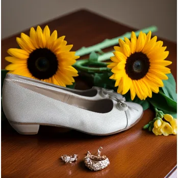 Dámské lodičky Svatební boty s mašlí - světlé ecru Velikost obuvi: 34