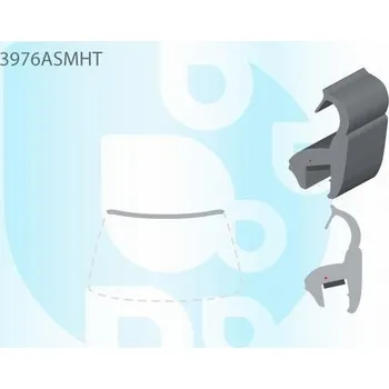 Autosklo PILKINGTON Vrchní - bauset (lišta) - čelního okna AS 3976ASMHT